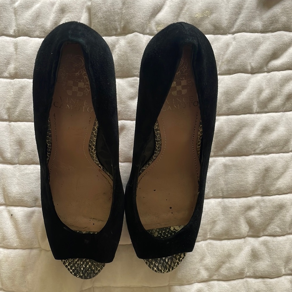 Black 3 inch heels